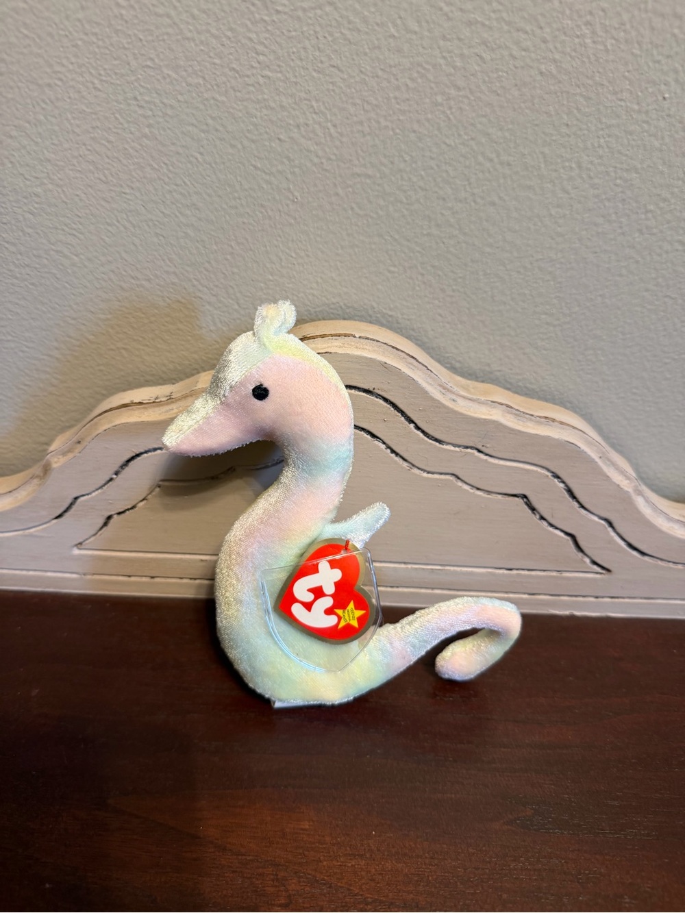 Ty Teenie Beanie Neon The Seahorse- 2000